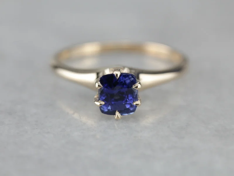Garnet Gemstone Rings in 18K Gold Vermeil with Intricate Engravings for a Traditional AestheticGorgeous Royal Blue Sapphire Solitaire Ring Garnet Gemstone Rings in 18K Gold Vermeil with Intricate Engravings for a Traditional AestheticGorgeous Royal Blue Sapphire Solitaire Ring