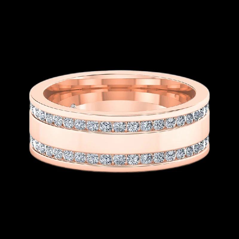 Art Deco - Inspired Wedding Bands with Geometric Patterns in Platinum for a Retro and Glamorous StyleMatthew Art Deco - Inspired Wedding Bands with Geometric Patterns in Platinum for a Retro and Glamorous StyleMatthew