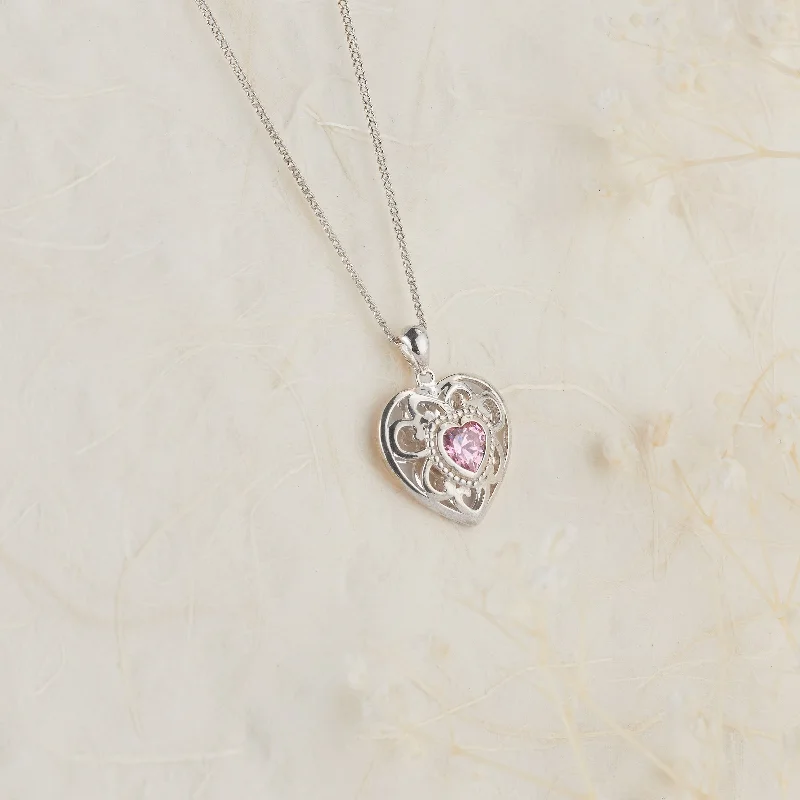 Men's Tungsten Carbide Wedding Bands with a Matte Finish and Grooved Details for a Modern and Durable OptionSterling Silver Pink Zirconia Filigree Heart Pendant Men's Tungsten Carbide Wedding Bands with a Matte Finish and Grooved Details for a Modern and Durable OptionSterling Silver Pink Zirconia Filigree Heart Pendant