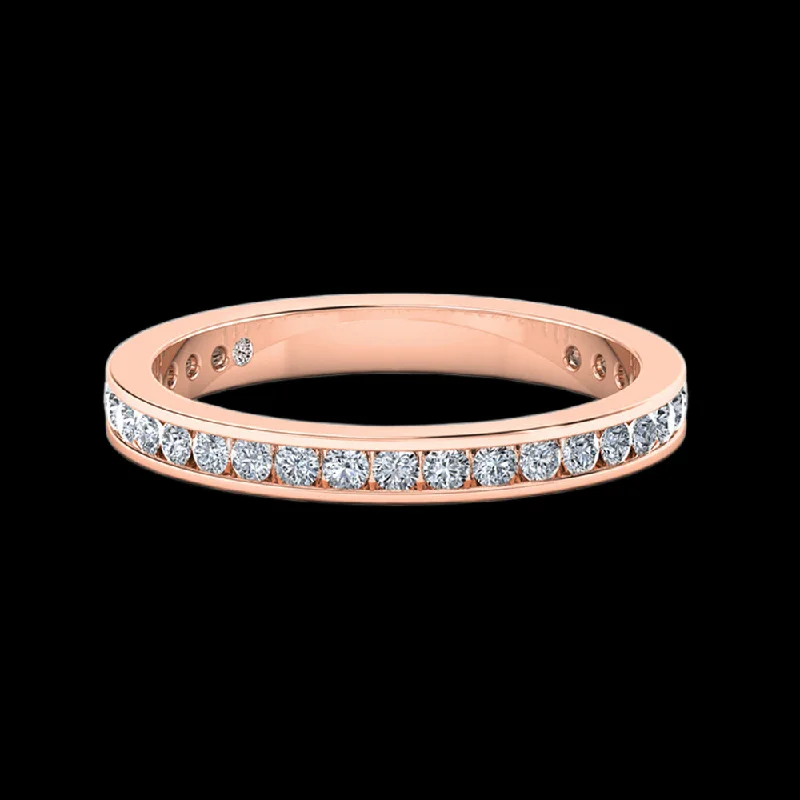 Sapphire - and - Diamond - Accented Wedding Bands in Platinum for a Royal and Sophisticated LookLuisa - 3/4 Eternity Sapphire - and - Diamond - Accented Wedding Bands in Platinum for a Royal and Sophisticated LookLuisa - 3/4 Eternity
