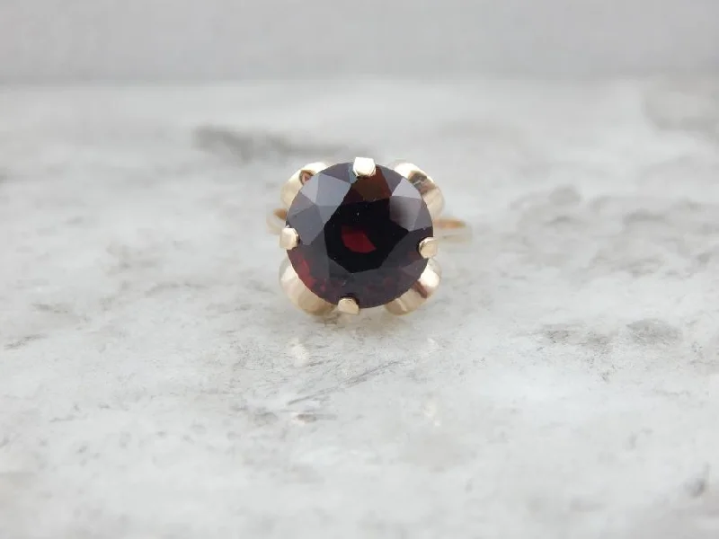 Opal Gemstone Rings in Rose Gold with a Milgrain Edge for a Feminine and Romantic StyleDeep Red Garnet in Mid Century Cocktail Ring Opal Gemstone Rings in Rose Gold with a Milgrain Edge for a Feminine and Romantic StyleDeep Red Garnet in Mid Century Cocktail Ring