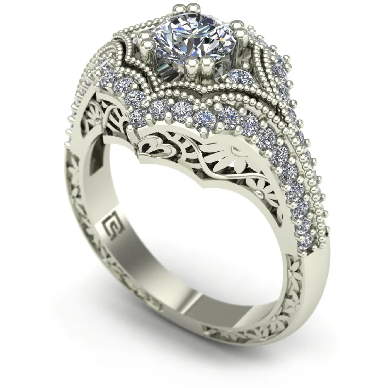 Men's Agate Engagement Rings in Sterling Silver with a Mosaic - Style InlayDiamond engagement ring with floral carving in 14k white gold Men's Agate Engagement Rings in Sterling Silver with a Mosaic - Style InlayDiamond engagement ring with floral carving in 14k white gold