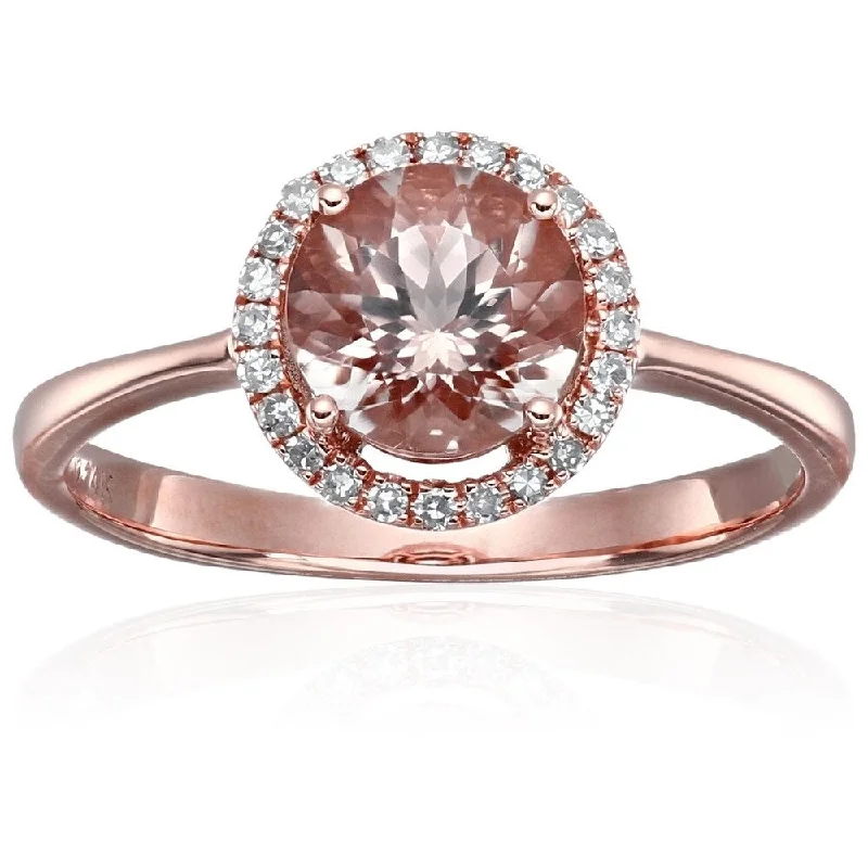 Citrine Gemstone Rings in Stainless Steel with a Stackable Design for a Trendy Everyday Wear14k Rose Gold Morganite Diamond Classic Halo Engagement Ring, Size 7 - Pink Citrine Gemstone Rings in Stainless Steel with a Stackable Design for a Trendy Everyday Wear14k Rose Gold Morganite Diamond Classic Halo Engagement Ring, Size 7 - Pink