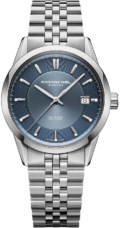 Custom - Engraved Titanium Wedding Bands with Personalized Messages for a One - of - a - Kind and Sentimental PieceRaymond Weil Freelancer Mens Custom - Engraved Titanium Wedding Bands with Personalized Messages for a One - of - a - Kind and Sentimental PieceRaymond Weil Freelancer Mens