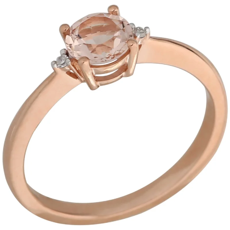 Ruby Gemstone Rings in 14K Yellow Gold with a Solitaire Setting for a Classic and Bold Statement14Kt Rose Gold Morganite and Diamond Ring Ruby Gemstone Rings in 14K Yellow Gold with a Solitaire Setting for a Classic and Bold Statement14Kt Rose Gold Morganite and Diamond Ring