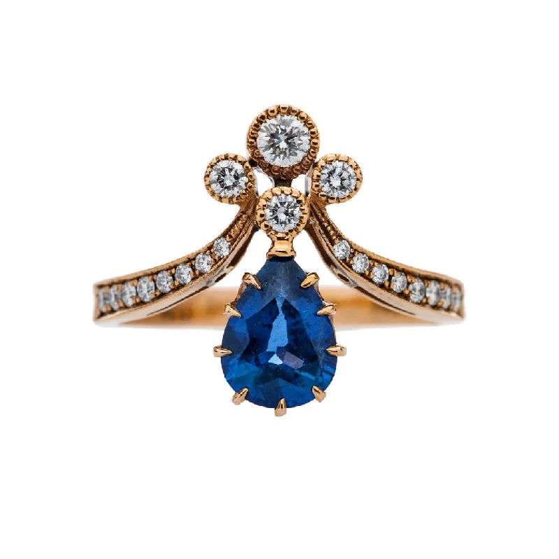 Men's Agate Engagement Rings in Sterling Silver with a Mosaic - Style InlaySapphire Tiara