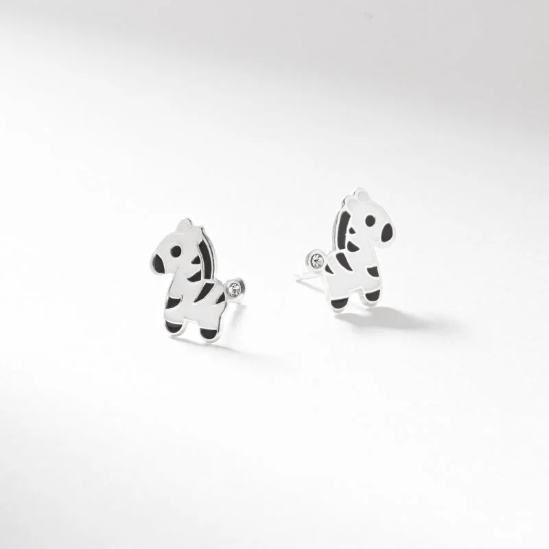 Art Deco - Inspired Wedding Bands with Geometric Patterns in Platinum for a Retro and Glamorous StyleSilver enamel crystal zebra stud earrings Art Deco - Inspired Wedding Bands with Geometric Patterns in Platinum for a Retro and Glamorous StyleSilver enamel crystal zebra stud earrings