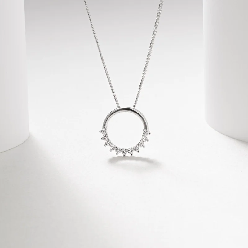 18K White Gold Classic Round - Cut Diamond Wedding Bands for a Timeless and Elegant LookSterling Silver Petite Zirconia Open Circle Slider Pendant With Chain 12.5mm 18K White Gold Classic Round - Cut Diamond Wedding Bands for a Timeless and Elegant LookSterling Silver Petite Zirconia Open Circle Slider Pendant With Chain 12.5mm