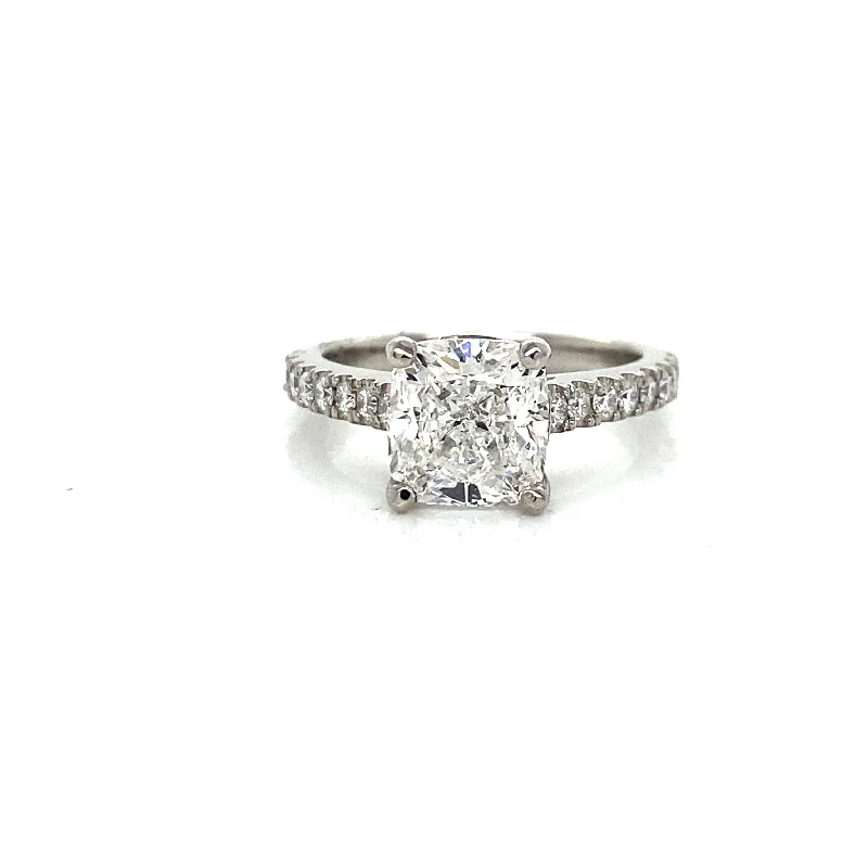 Men's Diamond Engagement Rings with Platinum Band and Halo Setting for a Luxury ProposalCushion Cut Diamond Engagement Ring Men's Diamond Engagement Rings with Platinum Band and Halo Setting for a Luxury ProposalCushion Cut Diamond Engagement Ring