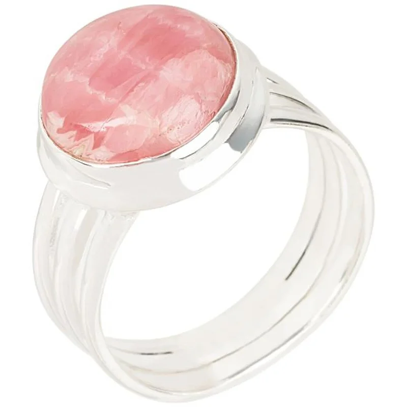 Sapphire Gemstone Rings in 18K White Gold with Diamond Accents for an Elegant Engagement925 Sterling Silver Rhodochrosite Ring Sapphire Gemstone Rings in 18K White Gold with Diamond Accents for an Elegant Engagement925 Sterling Silver Rhodochrosite Ring