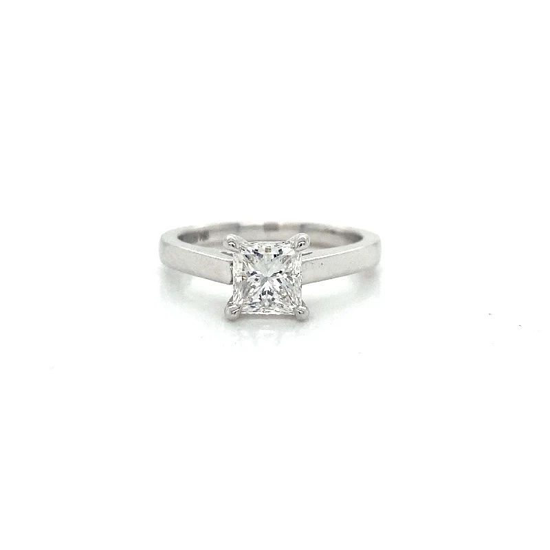 Men's Topaz Engagement Rings in 10K Gold with a Channel - Set Diamond BandPrincess Cut Solitaire Men's Topaz Engagement Rings in 10K Gold with a Channel - Set Diamond BandPrincess Cut Solitaire