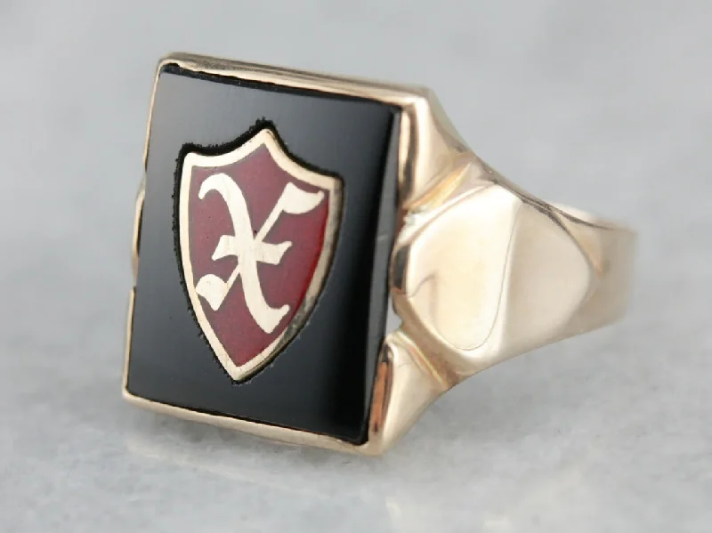 Aquamarine Gemstone Rings in 9K Gold with a Bezel Setting for a Modern and Secure Fit10K Gold Men's Onyx Ring with Enamel X Inlay Aquamarine Gemstone Rings in 9K Gold with a Bezel Setting for a Modern and Secure Fit10K Gold Men's Onyx Ring with Enamel X Inlay