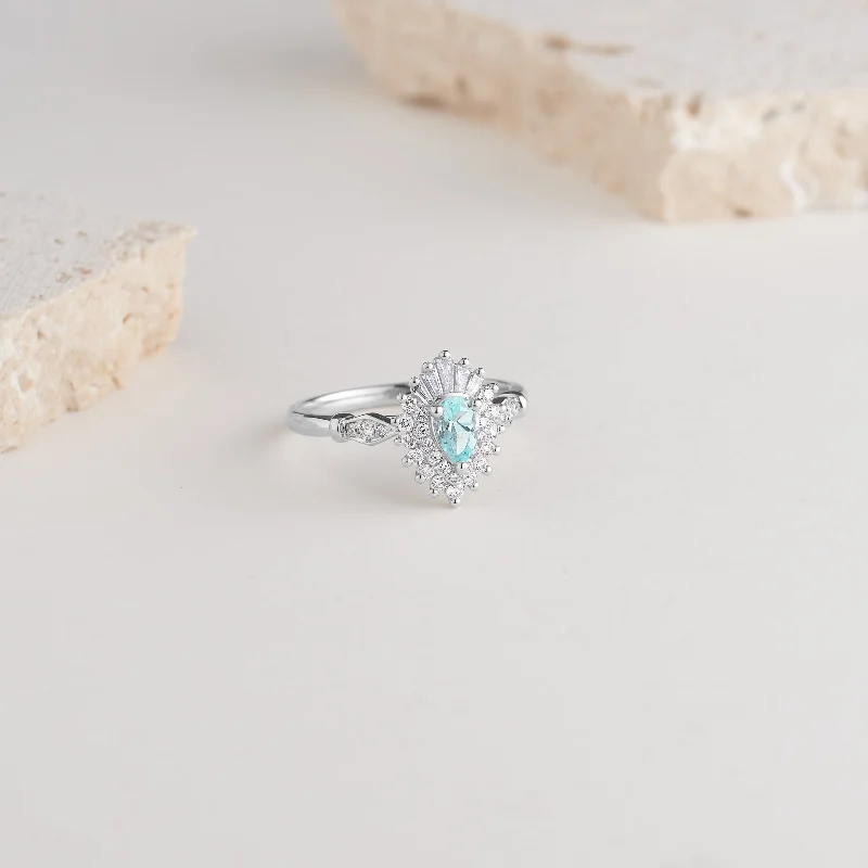 Vintage - Style Filigree Wedding Bands in 14K Gold for a Romantic and Antique - Inspired Aesthetic9K White Gold Pear Paraiba and Diamond Vintage Dress Ring 0.36tdw Vintage - Style Filigree Wedding Bands in 14K Gold for a Romantic and Antique - Inspired Aesthetic9K White Gold Pear Paraiba and Diamond Vintage Dress Ring 0.36tdw