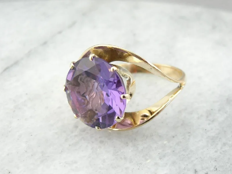 Garnet Gemstone Rings in 18K Gold Vermeil with Intricate Engravings for a Traditional AestheticSpectacular Leonine Cocktail Ring with Etched Amethyst, Circa 1960's Garnet Gemstone Rings in 18K Gold Vermeil with Intricate Engravings for a Traditional AestheticSpectacular Leonine Cocktail Ring with Etched Amethyst, Circa 1960's