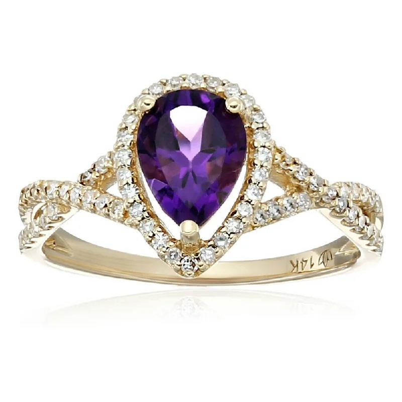 Jasper Gemstone Rings in 18K Gold Vermeil with a Matte Finish for a Subtle and Elegant Look14k Yellow Gold African Amethyst and Diamond Solitaire Infinity Shank Engagement Ring , Size 7 Jasper Gemstone Rings in 18K Gold Vermeil with a Matte Finish for a Subtle and Elegant Look14k Yellow Gold African Amethyst and Diamond Solitaire Infinity Shank Engagement Ring , Size 7