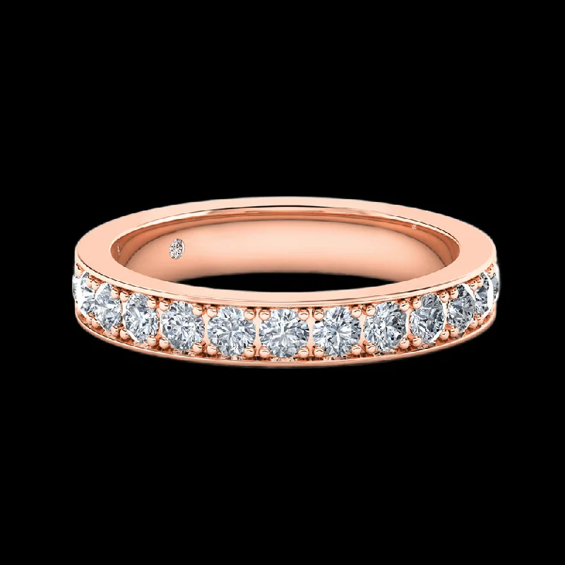 Art Deco - Inspired Wedding Bands with Geometric Patterns in Platinum for a Retro and Glamorous StyleSelena - Full Eternity Art Deco - Inspired Wedding Bands with Geometric Patterns in Platinum for a Retro and Glamorous StyleSelena - Full Eternity
