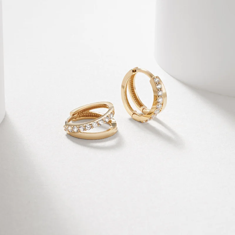 Stackable Wedding Bands in Sterling Silver with Enamel Inlays for a Colorful and Versatile Option9K Yellow Gold Zirconia Double Row Huggie Earrings Stackable Wedding Bands in Sterling Silver with Enamel Inlays for a Colorful and Versatile Option9K Yellow Gold Zirconia Double Row Huggie Earrings