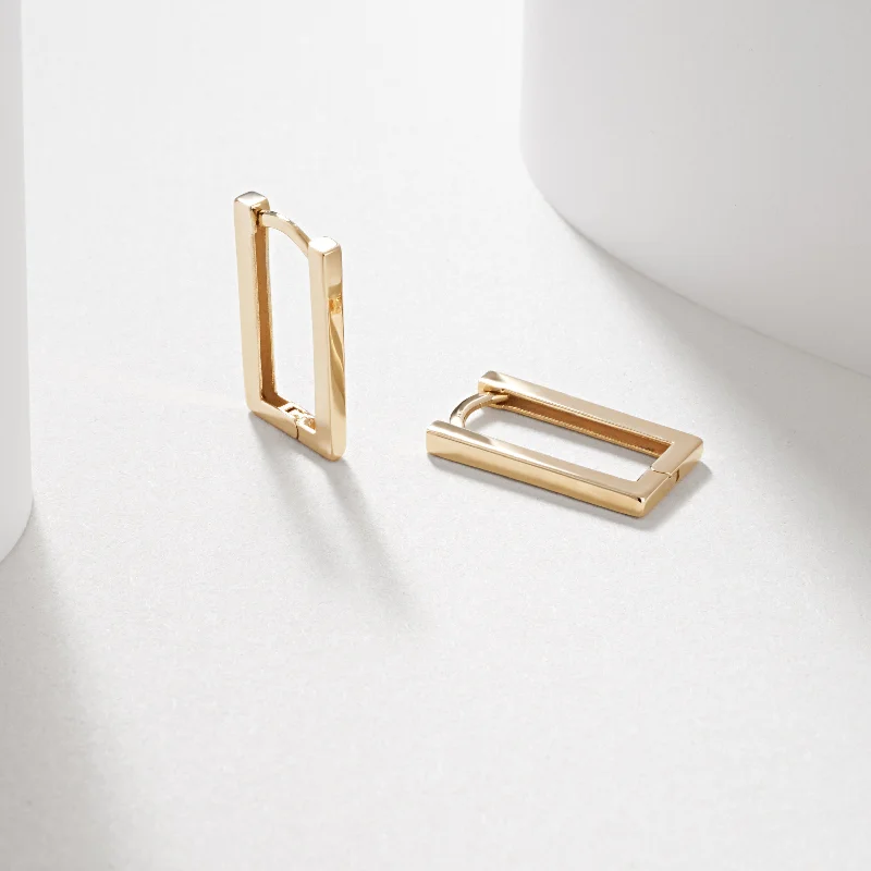Two - Tone Gold and Silver Wedding Bands with a Twist Design for a Contemporary and Eye - Catching Style9k Yellow Gold Square Edged Rectangle Huggie Earrings Two - Tone Gold and Silver Wedding Bands with a Twist Design for a Contemporary and Eye - Catching Style9k Yellow Gold Square Edged Rectangle Huggie Earrings