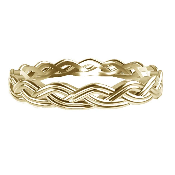 Two - Tone Gold and Silver Wedding Bands with a Twist Design for a Contemporary and Eye - Catching StyleRoyal Celtic Twist Wedding Ring in 9ct Yellow Gold Two - Tone Gold and Silver Wedding Bands with a Twist Design for a Contemporary and Eye - Catching StyleRoyal Celtic Twist Wedding Ring in 9ct Yellow Gold