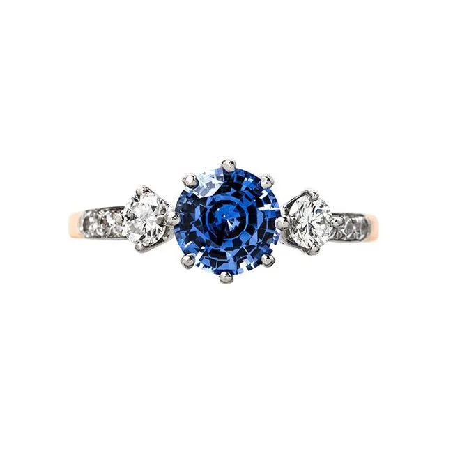 Men's Opal Engagement Rings in 10K Gold with a Milgrain - Trimmed BandCastillo