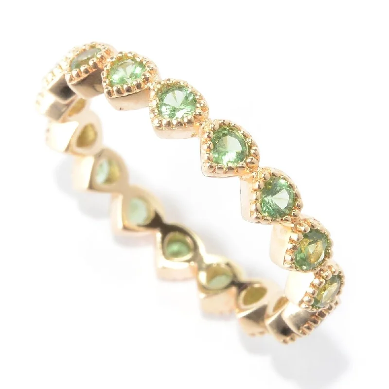 Jasper Gemstone Rings in 18K Gold Vermeil with a Matte Finish for a Subtle and Elegant Look14K Yellow Gold Over Sterling Silver 0.8ctw Tsavorite Ring Jasper Gemstone Rings in 18K Gold Vermeil with a Matte Finish for a Subtle and Elegant Look14K Yellow Gold Over Sterling Silver 0.8ctw Tsavorite Ring