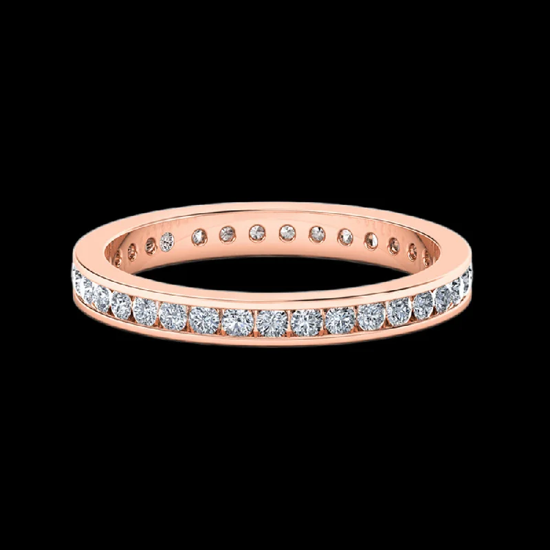 Platinum Celtic - Inspired Wedding Bands with Intricate Knotwork Patterns for a Symbolic and Stylish ChoiceLuisa - Full Eternity Platinum Celtic - Inspired Wedding Bands with Intricate Knotwork Patterns for a Symbolic and Stylish ChoiceLuisa - Full Eternity