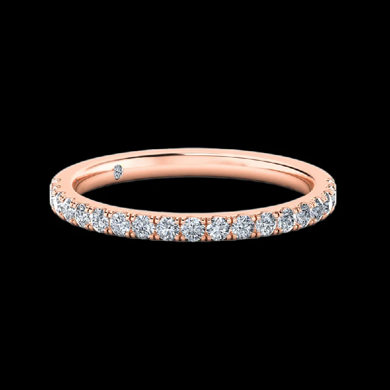 Adjustable - Fit Wedding Bands in Gold - Plated Metal for a Comfortable and Custom - Fitting OptionXimena - Half Eternity Adjustable - Fit Wedding Bands in Gold - Plated Metal for a Comfortable and Custom - Fitting OptionXimena - Half Eternity