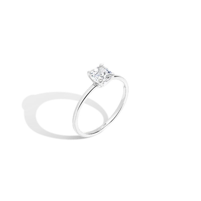 Men's Malachite Engagement Rings in 14K Gold with a Carved Stone CenterpieceCushion Cut Solitaire Diamond Ring