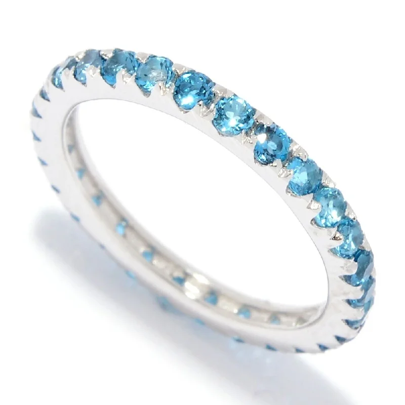 Amethyst Gemstone Rings in Sterling Silver with a Halo of Cubic Zirconia for a Budget - Friendly LuxurySterling Silver London Blue Topaz Band Ring Amethyst Gemstone Rings in Sterling Silver with a Halo of Cubic Zirconia for a Budget - Friendly LuxurySterling Silver London Blue Topaz Band Ring