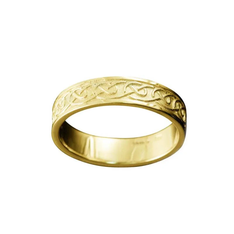 Rose Gold - Plated Engagement and Wedding Band Sets with a Halo of Cubic Zirconia for a Glamorous and Affordable LookMousa Celtic Knotwork Ring Rose Gold - Plated Engagement and Wedding Band Sets with a Halo of Cubic Zirconia for a Glamorous and Affordable LookMousa Celtic Knotwork Ring