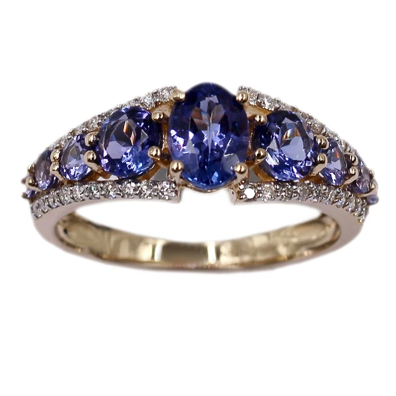 Citrine Gemstone Rings in Stainless Steel with a Stackable Design for a Trendy Everyday Wear14KT Yellow Gold Tanzanite and Diamond Ring Citrine Gemstone Rings in Stainless Steel with a Stackable Design for a Trendy Everyday Wear14KT Yellow Gold Tanzanite and Diamond Ring