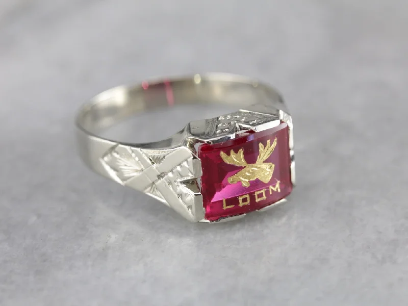 Aquamarine Gemstone Rings in 9K Gold with a Bezel Setting for a Modern and Secure FitVintage Loyal Order of Moose Ruby Glass Fraternal Ring Aquamarine Gemstone Rings in 9K Gold with a Bezel Setting for a Modern and Secure FitVintage Loyal Order of Moose Ruby Glass Fraternal Ring