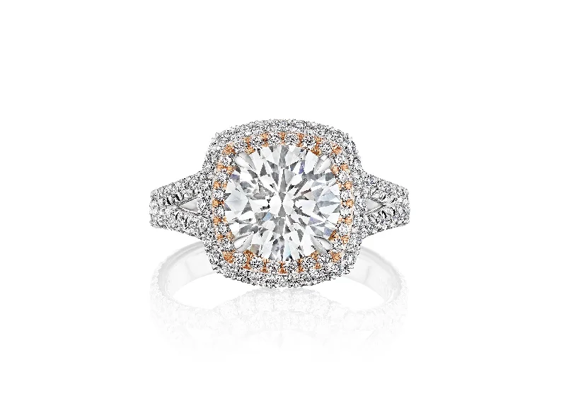 Men's Citrine Engagement Rings in Stainless Steel with a Stackable Band DesignFink's Exclusive Round Diamond Double Halo Engagement Ring Men's Citrine Engagement Rings in Stainless Steel with a Stackable Band DesignFink's Exclusive Round Diamond Double Halo Engagement Ring