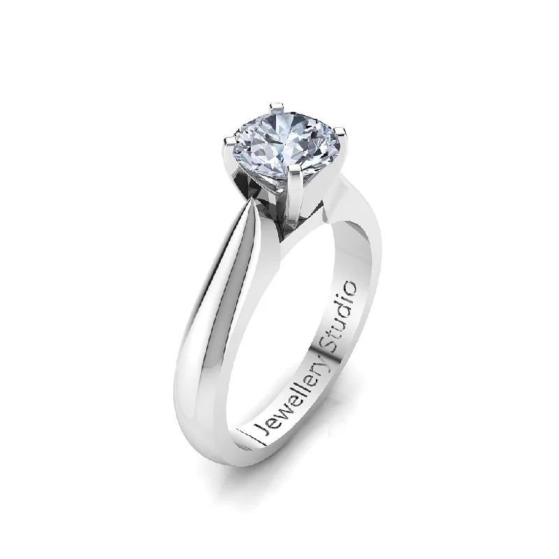 Men's Amethyst Engagement Rings in Sterling Silver with a Contemporary Geometric SettingSolitaire Engagement Ring with 1.00ct Round Brilliant Cut Diamond Men's Amethyst Engagement Rings in Sterling Silver with a Contemporary Geometric SettingSolitaire Engagement Ring with 1.00ct Round Brilliant Cut Diamond
