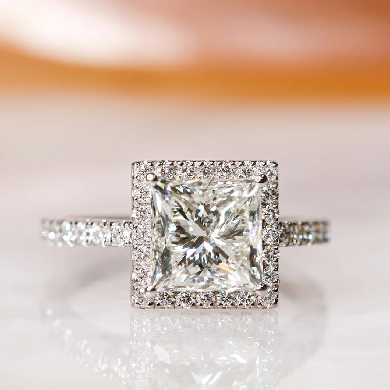Men's Topaz Engagement Rings in 10K Gold with a Channel - Set Diamond BandAmbient Light Square Natural Princess Cut Diamond Engagement Ring Men's Topaz Engagement Rings in 10K Gold with a Channel - Set Diamond BandAmbient Light Square Natural Princess Cut Diamond Engagement Ring