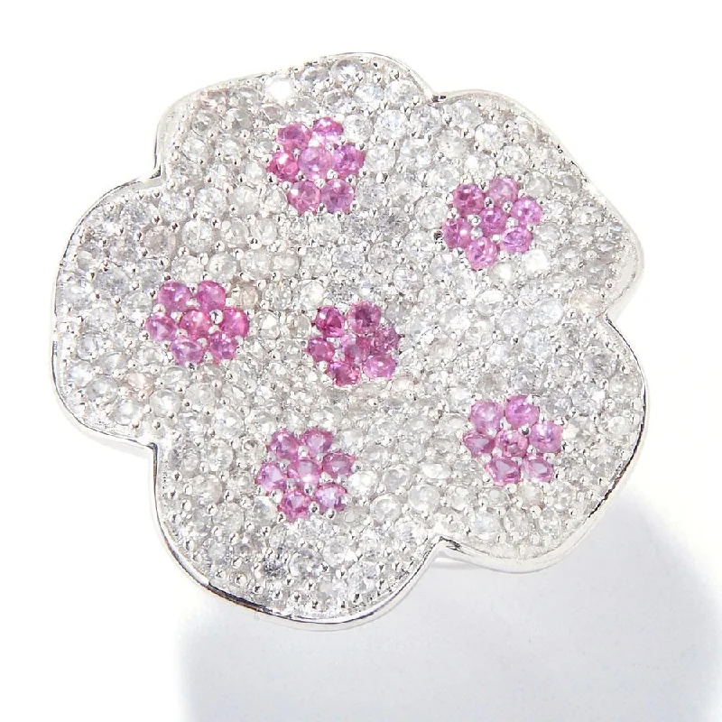 Peridot Gemstone Rings in 14K Gold - Filled Metal with a Pave - Set Band for a Sparkling LookSterling Silver 3.29ctw Pink Spinel Ring Peridot Gemstone Rings in 14K Gold - Filled Metal with a Pave - Set Band for a Sparkling LookSterling Silver 3.29ctw Pink Spinel Ring