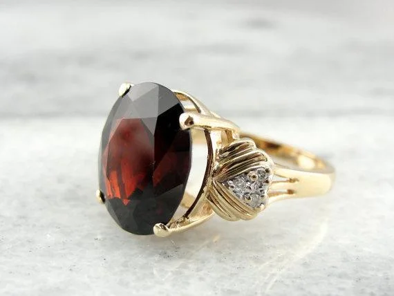 Malachite Gemstone Rings in 14K Gold with a Carved Stone for a Unique and Artistic AppealCocktail Ring with Outstanding Twelve Carat Garnet Malachite Gemstone Rings in 14K Gold with a Carved Stone for a Unique and Artistic AppealCocktail Ring with Outstanding Twelve Carat Garnet