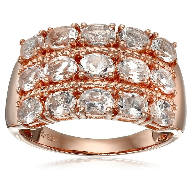 Ruby Gemstone Rings in 14K Yellow Gold with a Solitaire Setting for a Classic and Bold StatementRose Gold - Plated Silver Morganite Oval Wide Band Ring Size - 7 Ruby Gemstone Rings in 14K Yellow Gold with a Solitaire Setting for a Classic and Bold StatementRose Gold - Plated Silver Morganite Oval Wide Band Ring Size - 7