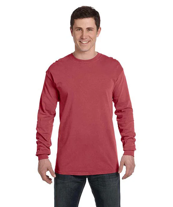 C6014 - Comfort Colors Adult Heavyweight RS Long-Sleeve T-Shirt | Brick