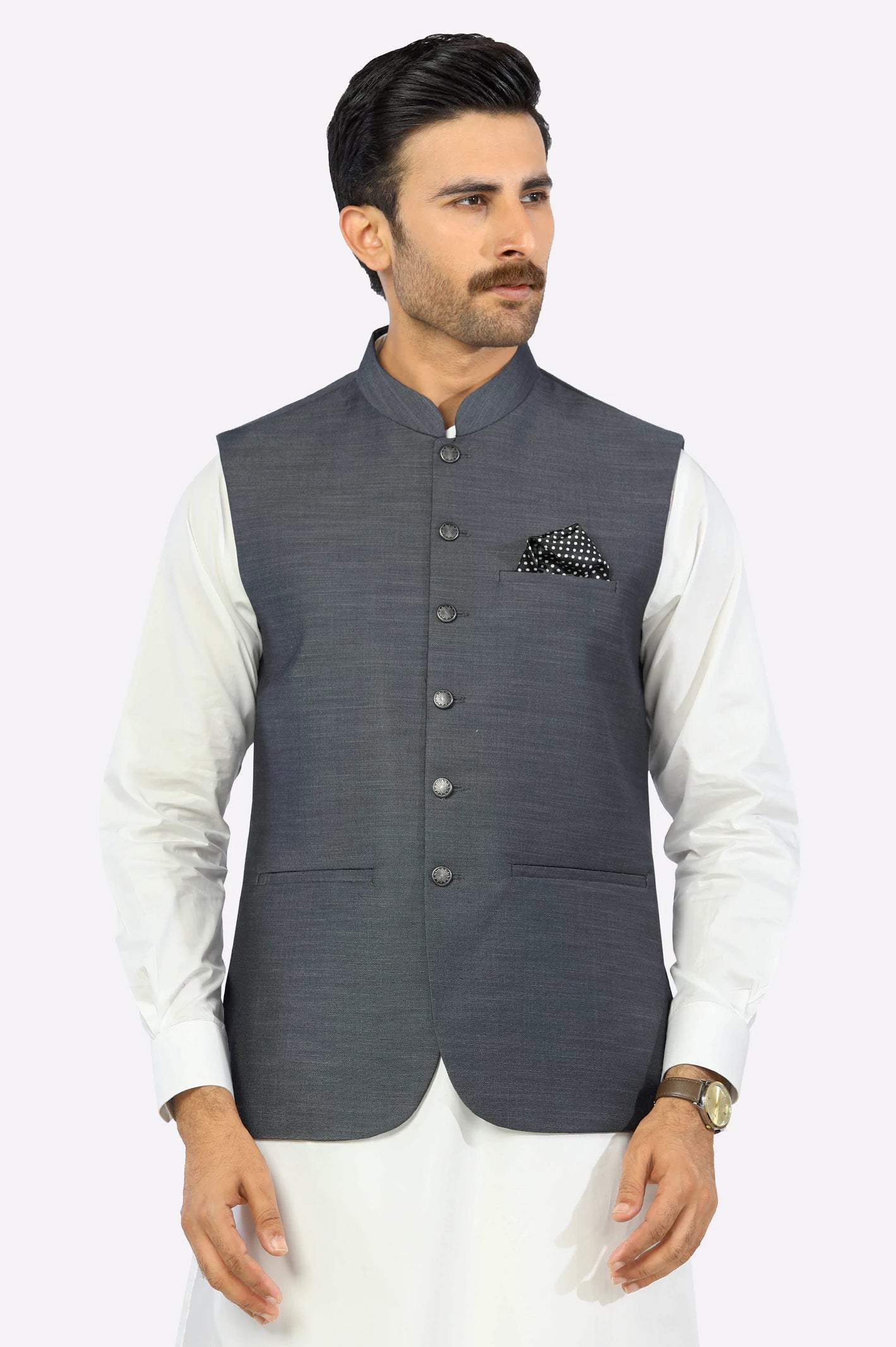 Charcoal Waistcoat