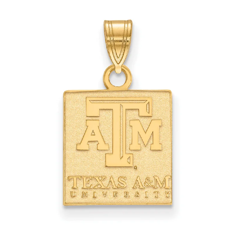 Rhinestone - Encrusted Crown Pendant for Little Girls' Dress - Up14k Gold Plated Silver Texas A&M U. Small Pendant Rhinestone - Encrusted Crown Pendant for Little Girls' Dress - Up14k Gold Plated Silver Texas A&M U. Small Pendant