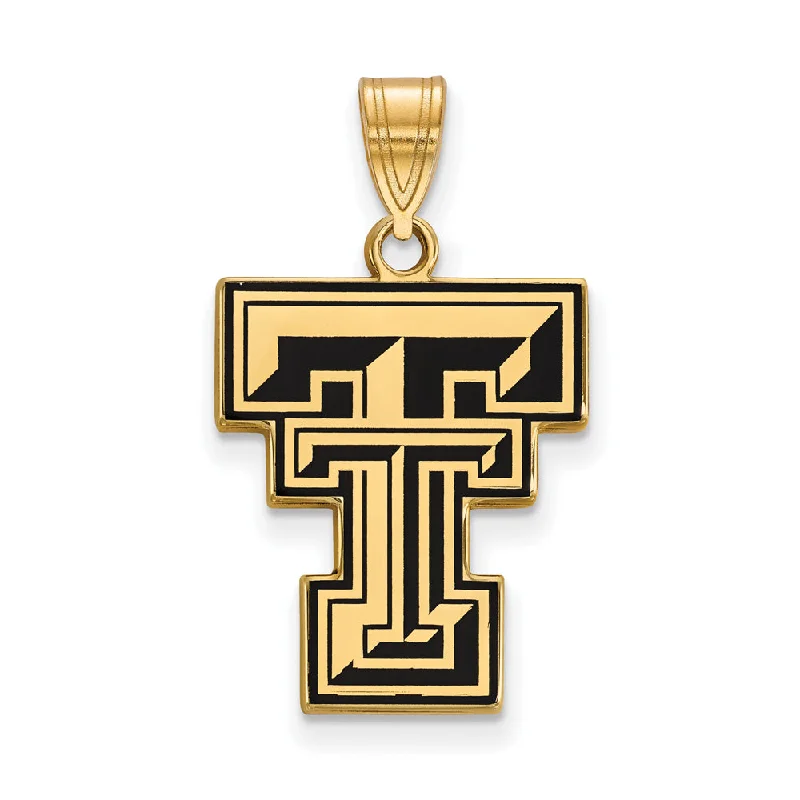 18K Gold - Plated Angel Wing Pendant for a Symbolic and Elegant Accessory14k Gold Plated Silver Texas Tech U. Large Enamel Pendant 18K Gold - Plated Angel Wing Pendant for a Symbolic and Elegant Accessory14k Gold Plated Silver Texas Tech U. Large Enamel Pendant