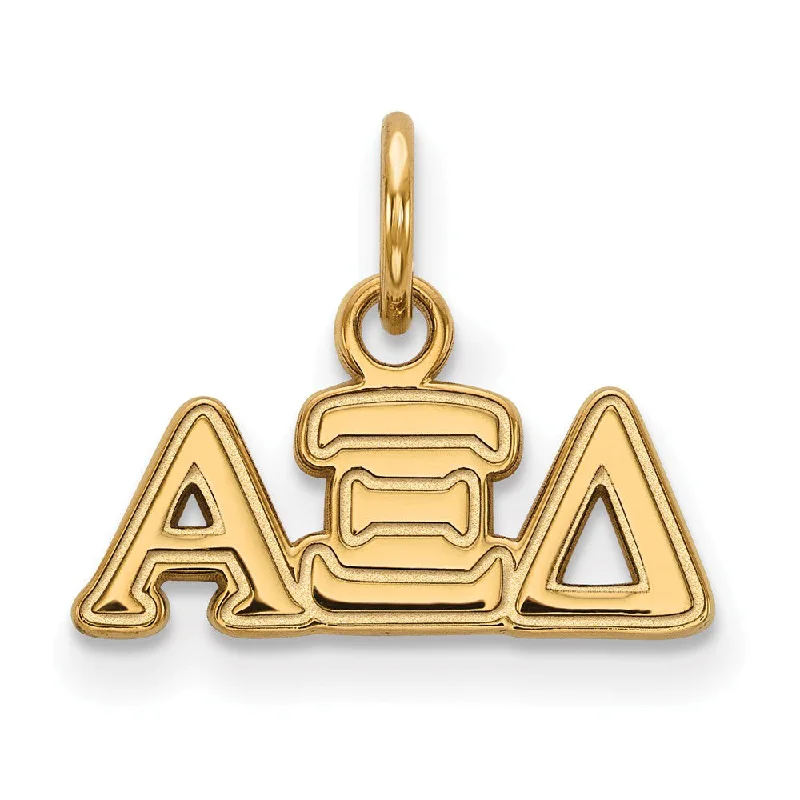 Glow - in - the - Dark Starry Sky Pendant for Nighttime Adventures14K Gold Plated Silver Alpha Xi Delta XS (Tiny) Greek Letters Charm Glow - in - the - Dark Starry Sky Pendant for Nighttime Adventures14K Gold Plated Silver Alpha Xi Delta XS (Tiny) Greek Letters Charm