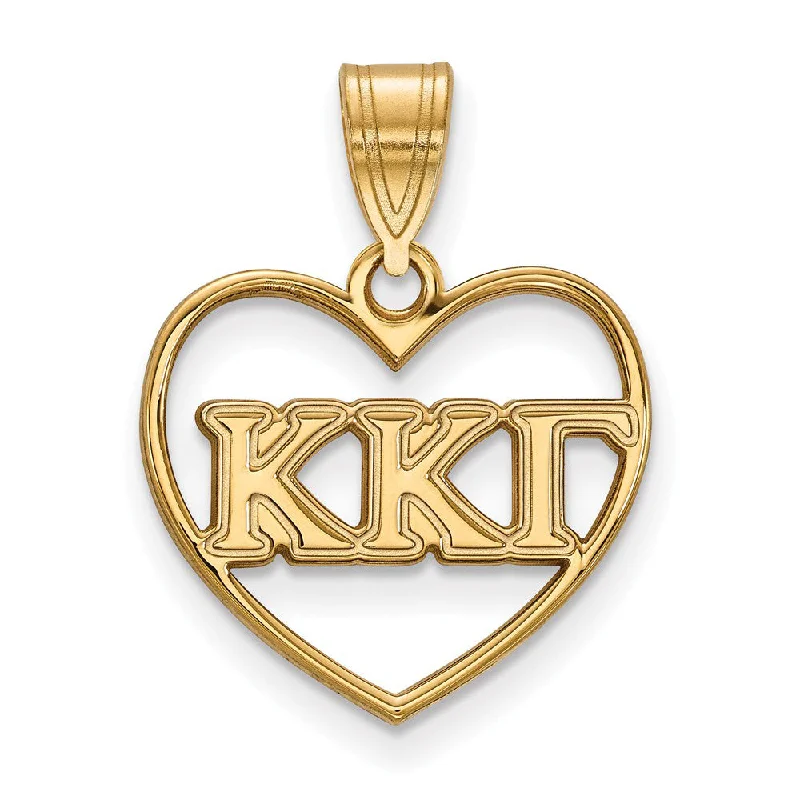 Pearl - Embellished Floral Pendant for a Feminine and Romantic Look14K Plated Silver Kappa Kappa Gamma Heart Pendant Pearl - Embellished Floral Pendant for a Feminine and Romantic Look14K Plated Silver Kappa Kappa Gamma Heart Pendant