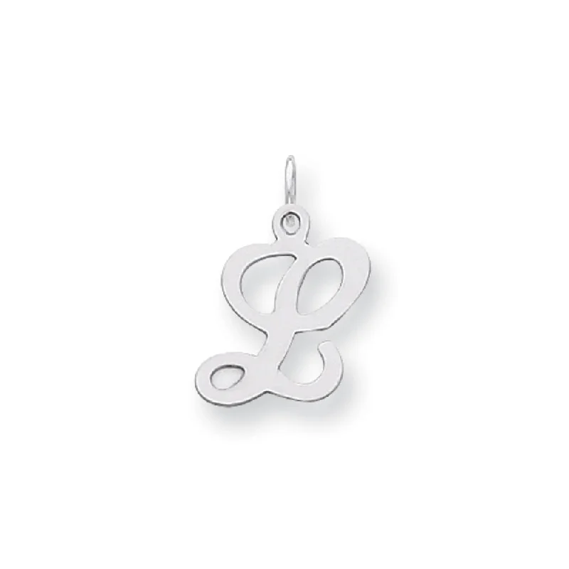 Enamel - Painted Owl Pendant in Vibrant Colors for a Playful Look14k White Gold, Sophia Collection, Small Script Initial L Pendant Enamel - Painted Owl Pendant in Vibrant Colors for a Playful Look14k White Gold, Sophia Collection, Small Script Initial L Pendant