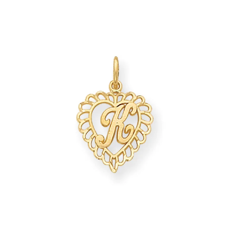 Hand - Carved Jade Buddha Pendant for Spiritual and Cultural Significance14k Yellow Gold, Grace Collection, Satin Heart Initial K Pendant, 15mm Hand - Carved Jade Buddha Pendant for Spiritual and Cultural Significance14k Yellow Gold, Grace Collection, Satin Heart Initial K Pendant, 15mm