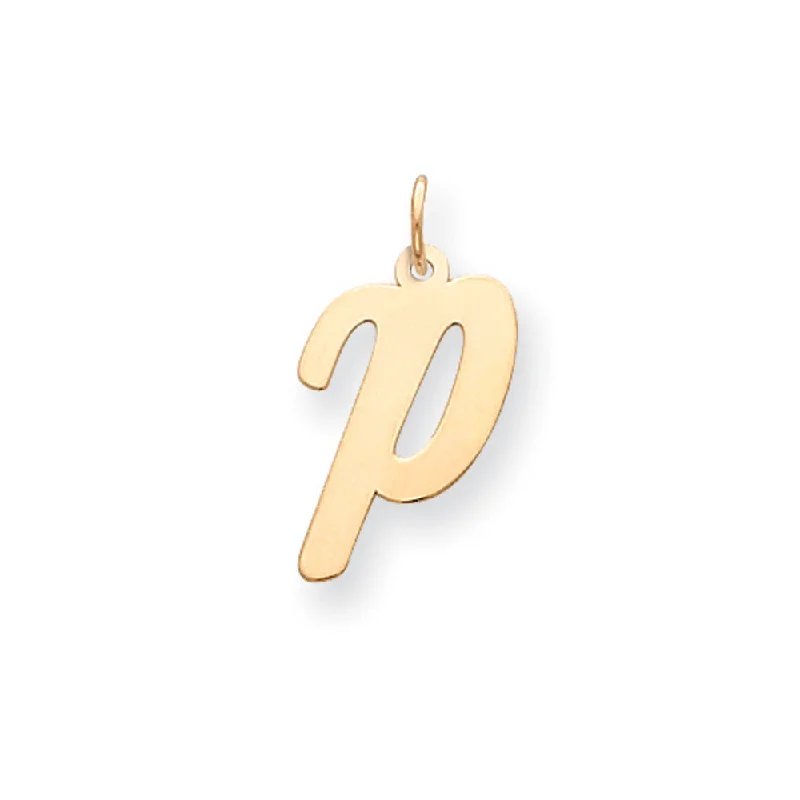 3D - Printed Polymer Clay Animal - Print Pendant for a Fun and Quirky Accessory14k Yellow Gold Madison Collection LG Classic Script Initial P Pendant 3D - Printed Polymer Clay Animal - Print Pendant for a Fun and Quirky Accessory14k Yellow Gold Madison Collection LG Classic Script Initial P Pendant