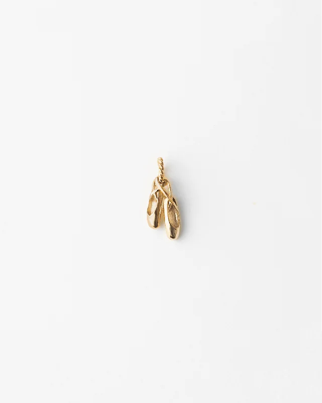Vintage-inspired locket necklaces for herBallet Slippers Charm