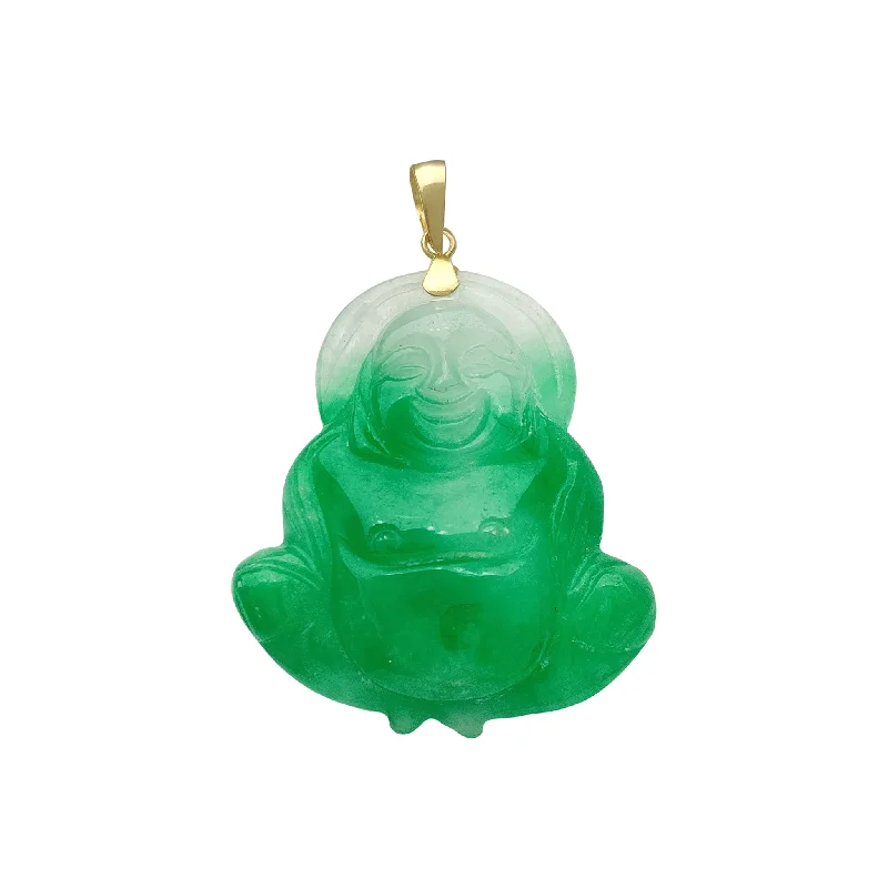 Antique - Brass - Finished Compass Pendant for Travelers and ExplorersHalo Laughing Buddha Jade Pendant (14K) Antique - Brass - Finished Compass Pendant for Travelers and ExplorersHalo Laughing Buddha Jade Pendant (14K)