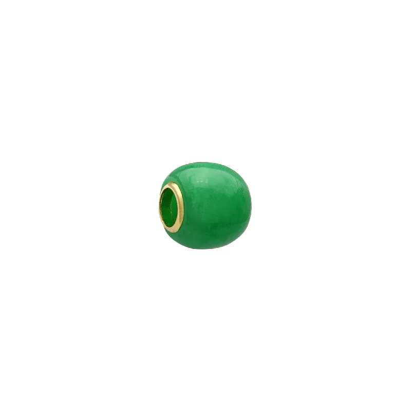 Water - Resistant Stainless Steel Diving - Themed Pendant for Divers[5.5 mm] Jade Barrel Bead Charm Pendant (14K)